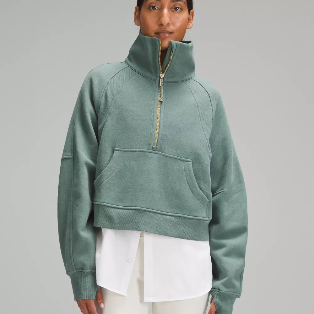 Lululemon Scuba Half-Zip- Size M/L